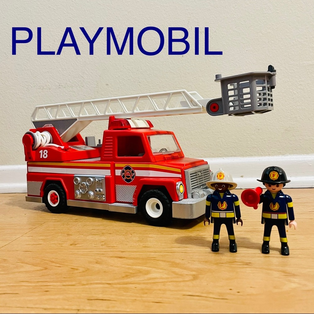 [SOLD]【PLAYMOBIL】Rescue Ladder Unit☆